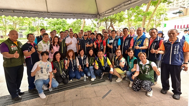 中央路人行道工程改善完成