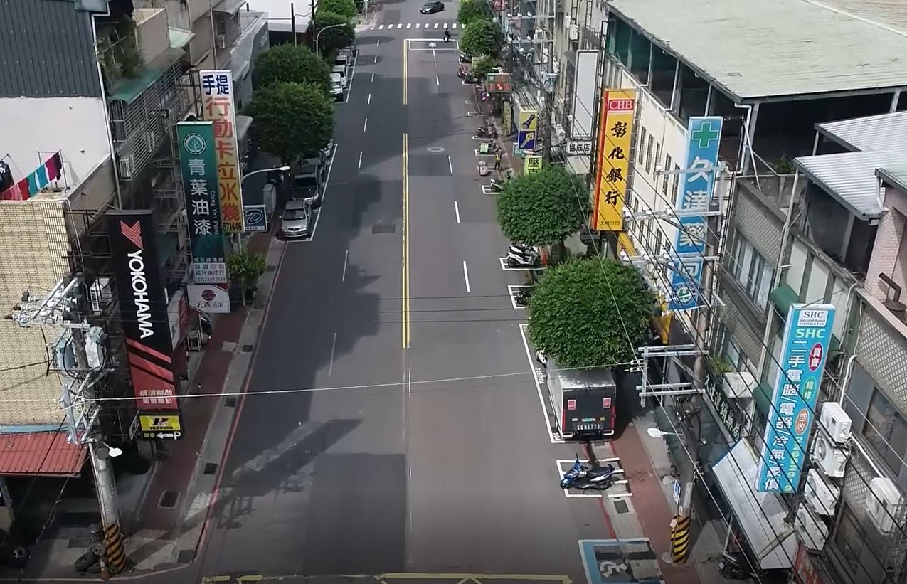 中央路2段（千歲路至中華路）改善前