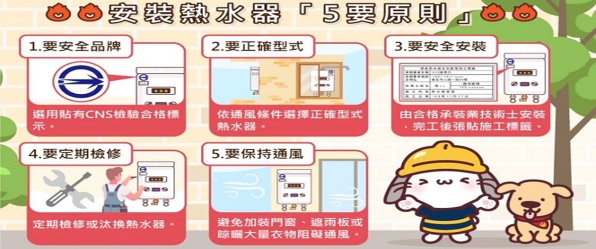 一氧化碳防範宣導