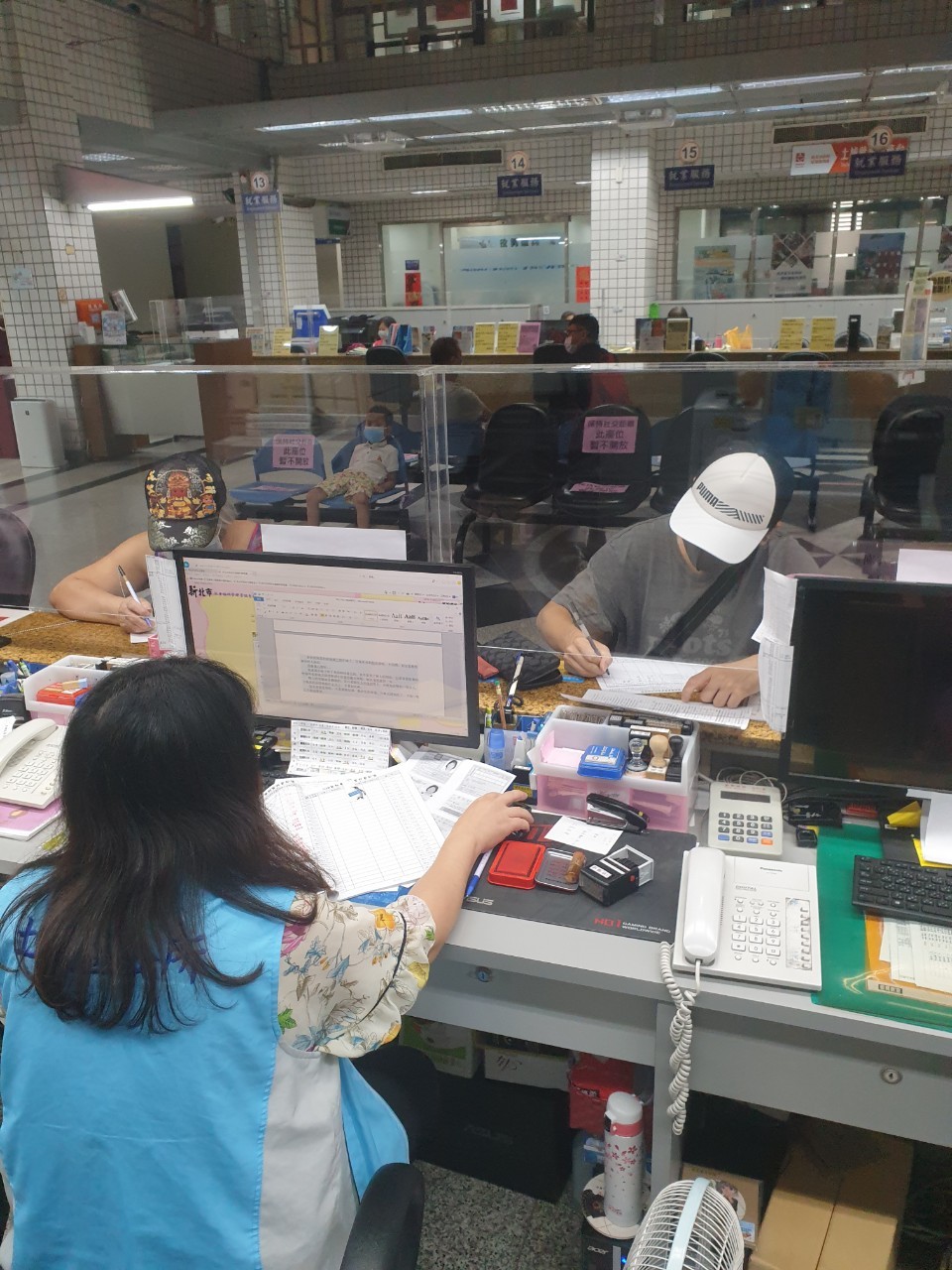 △民眾詢問身心障礙生活補助